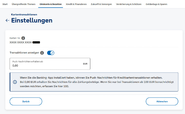 Benachrichtigungsservice Benachrichtigungsservice